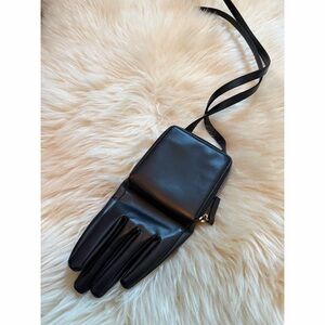 MM6 Maison Martin Margiela Black Glove bag